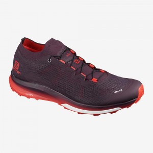 Red Salomon S Lab Ultra 3 Men's Trail Running Shoes | RSCQ-29867